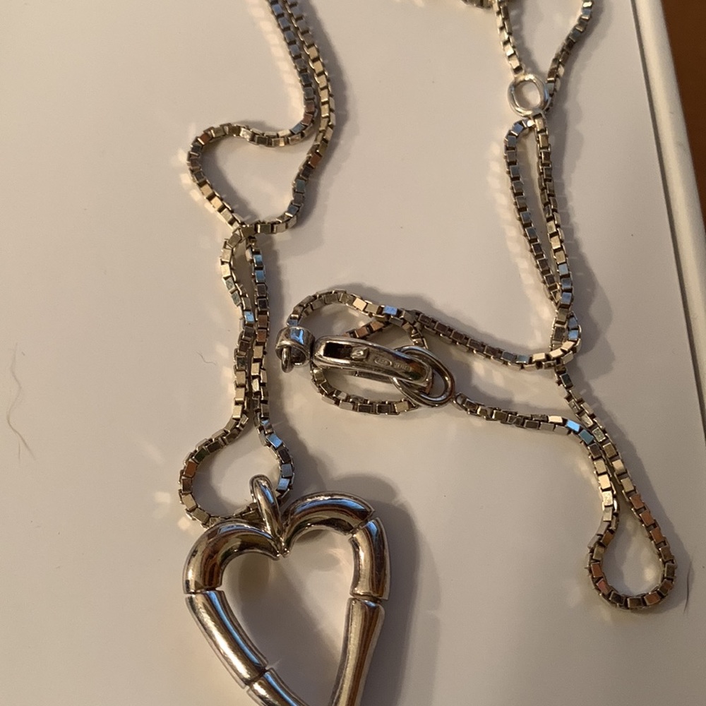 Gucci bamboo pendant necklace silver 925 - Picture 2 of 7